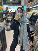 شال بوکله پاییزه لبه ریش وارداتی