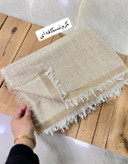 شال بوکله پاییزه لبه ریش وارداتی