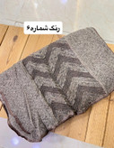 شال توری گونی بافت پُرزی سبک پاییزه بهاره