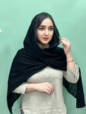 شال مشکی دنیز پرفروش