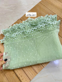 شال مجلسی دوتیکه تورو حریر پلیسه کاربردی وارداتی