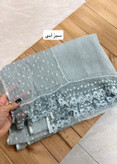 شال مجلسی دوتیکه تورو حریر پلیسه کاربردی وارداتی