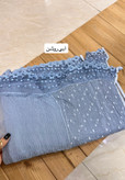 شال مجلسی دوتیکه تورو حریر پلیسه کاربردی وارداتی