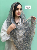 شال گیپور عنکبوتی طرح پوست حیوانات لبه سکه ای وارداتی
