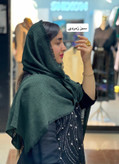 شال دانژه نخی لبه ریش دررنگهای کاربردی