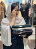 شال دانژه نخی لبه ریش دررنگهای کاربردی