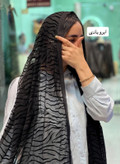شال حریر مخمل کوب مارک وارداتی سبک