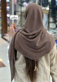 روسری مجلسی نخی لمه دررنگهای پرفروش قواره۱۳۰