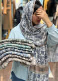 شال برشکا طرح دیور جنگلی دررنگبندی