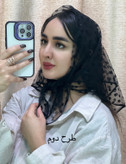 مینی اسکارف توری مشکی طرحدار قواره۷۵ وارداتی