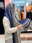 شال ابریشم ژاکارد گوچی وارداتی