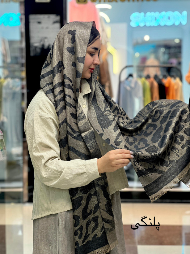 شال کشمیر لمه مارک وارداتی