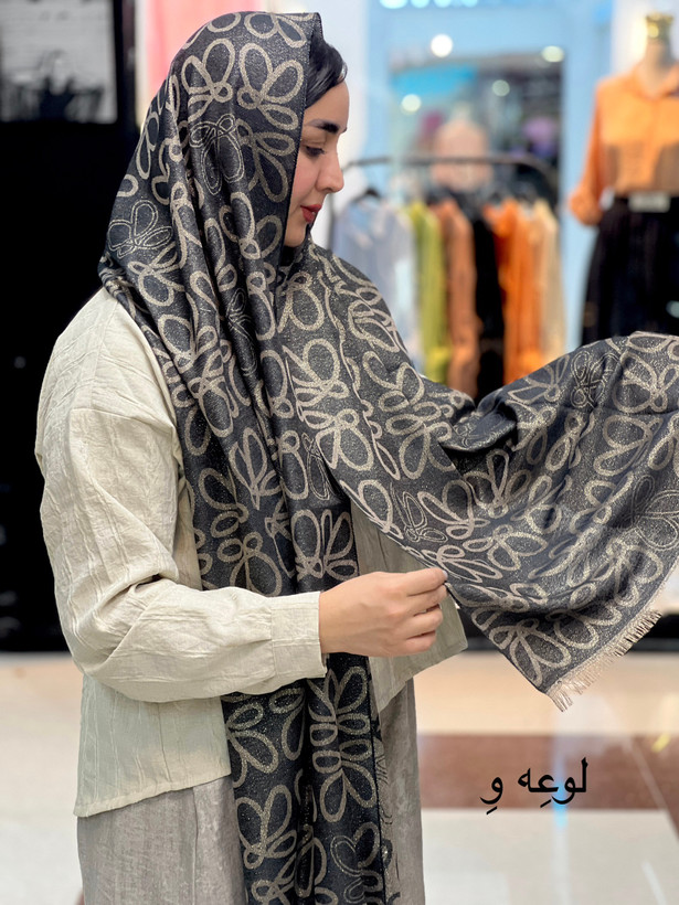 شال کشمیر لمه مارک وارداتی