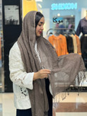 شال سنگشور ترکیب ساده و حصیری ریشه بلند وارداتی