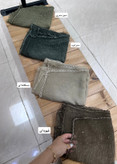 شال حریر کریشه فول نگین حاشیه دانتل وارداتی سبک