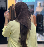 مینی اسکارف گیپور قواره ۷۰سه گوش