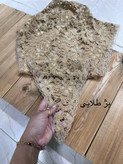 مینی اسکارف دانتل لبه گیپور مخمل کوب قواره۹۰ - استوک