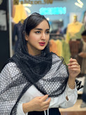 شال تورمشکی طرحدار وارداتی سبک