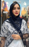 شال گیپور طرح مارک سورمه ای،مشکی،قهوه ای