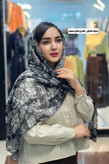 شال حریر پلیسه دیور جنگلی وارداتی نرم و سبک