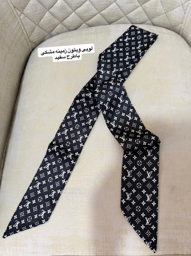 باندانا کراواتی دستمال گردن برند۱۲۰در۷سانتی مترتویل