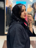 مینی اسکارف تور عنکبوتی پولکی قواره۸۰
