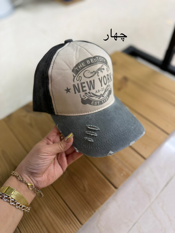 کلاه کپ جین زاپدار وارداتی