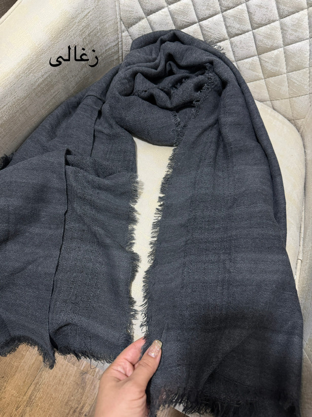 شال سنگشورلبه ریش گرم بالا پاییزه وارداتی