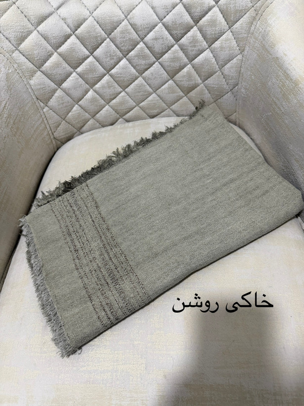 شال سنگشورلبه ریش گرم بالا پاییزه وارداتی
