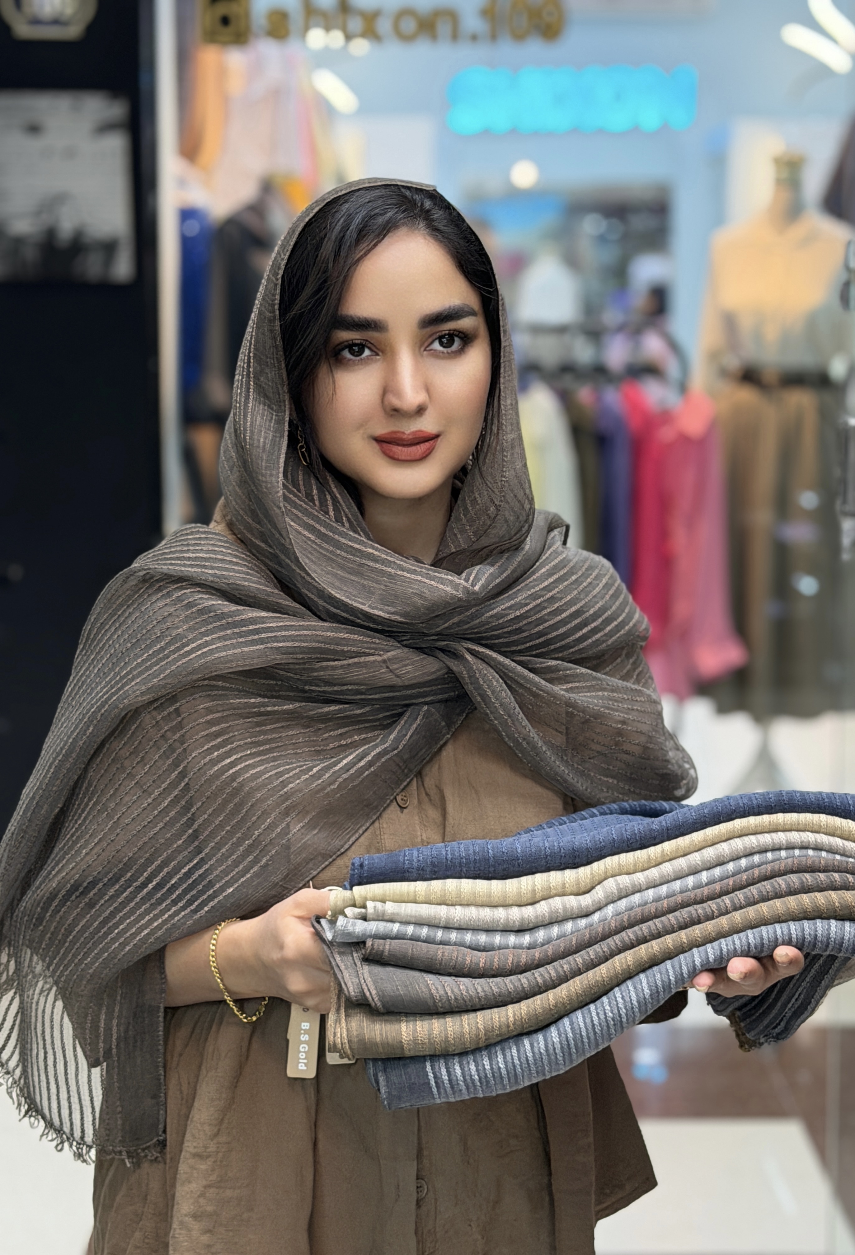 شال ابریشم ویسکوز وارداتی