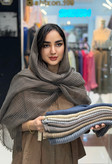 شال ابریشم ویسکوز وارداتی