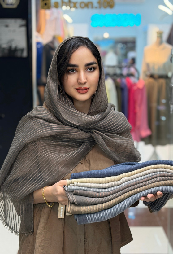 شال ابریشم ویسکوز وارداتی