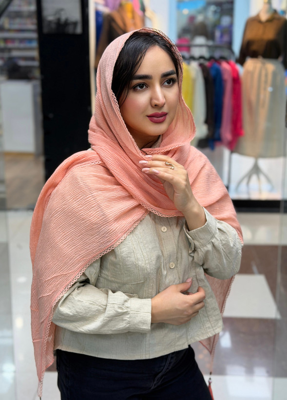شال برشکا لبه گیپور وارداتی