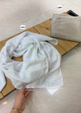 روسری مجلسی کوپرا فول نگین حاشیه گیپور