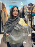 شال ویسکوز کنف لبه ریش وارداتی