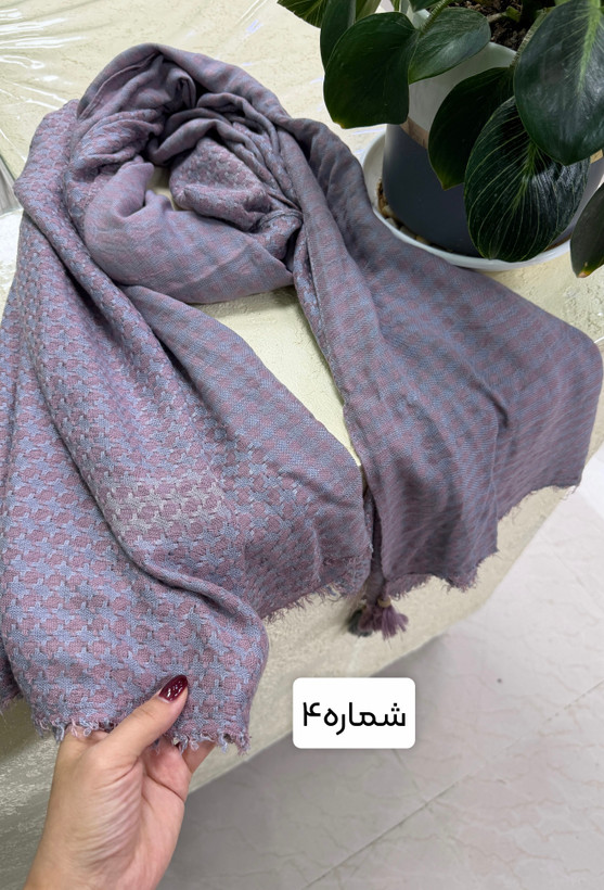 شال نخی پیچازی وارداتی پاییزه در طرح های میکس